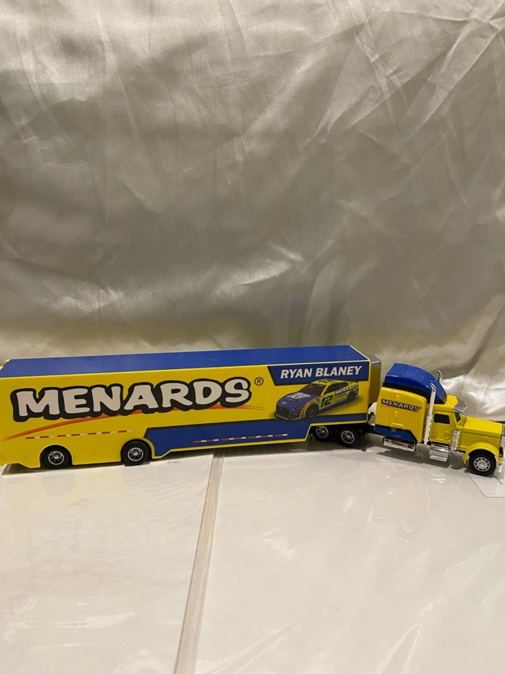Ryan Blaney Yellow & Blue Toy Hauler Truck